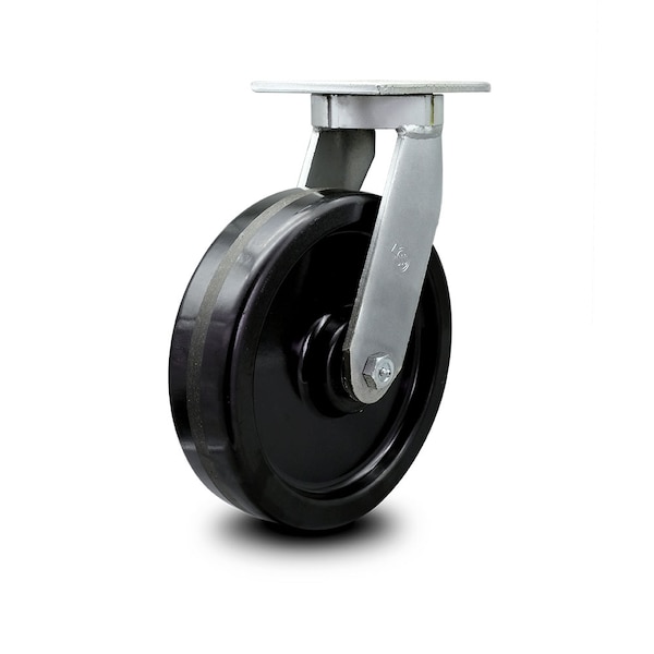10 Inch Extra Heavy Duty Phenolic Wheel Swivel Caster with Swivel Lock SCC